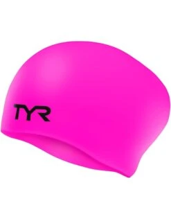 TYR Long Hair Wrinkle Free Silicone Cap -Swimming Equipment Store TYRSiliconeCaps 2