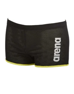Arena Square Cut Drag Short - Black