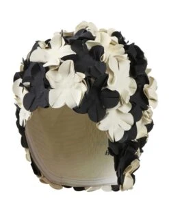BeCo Petal Cap - Black And White