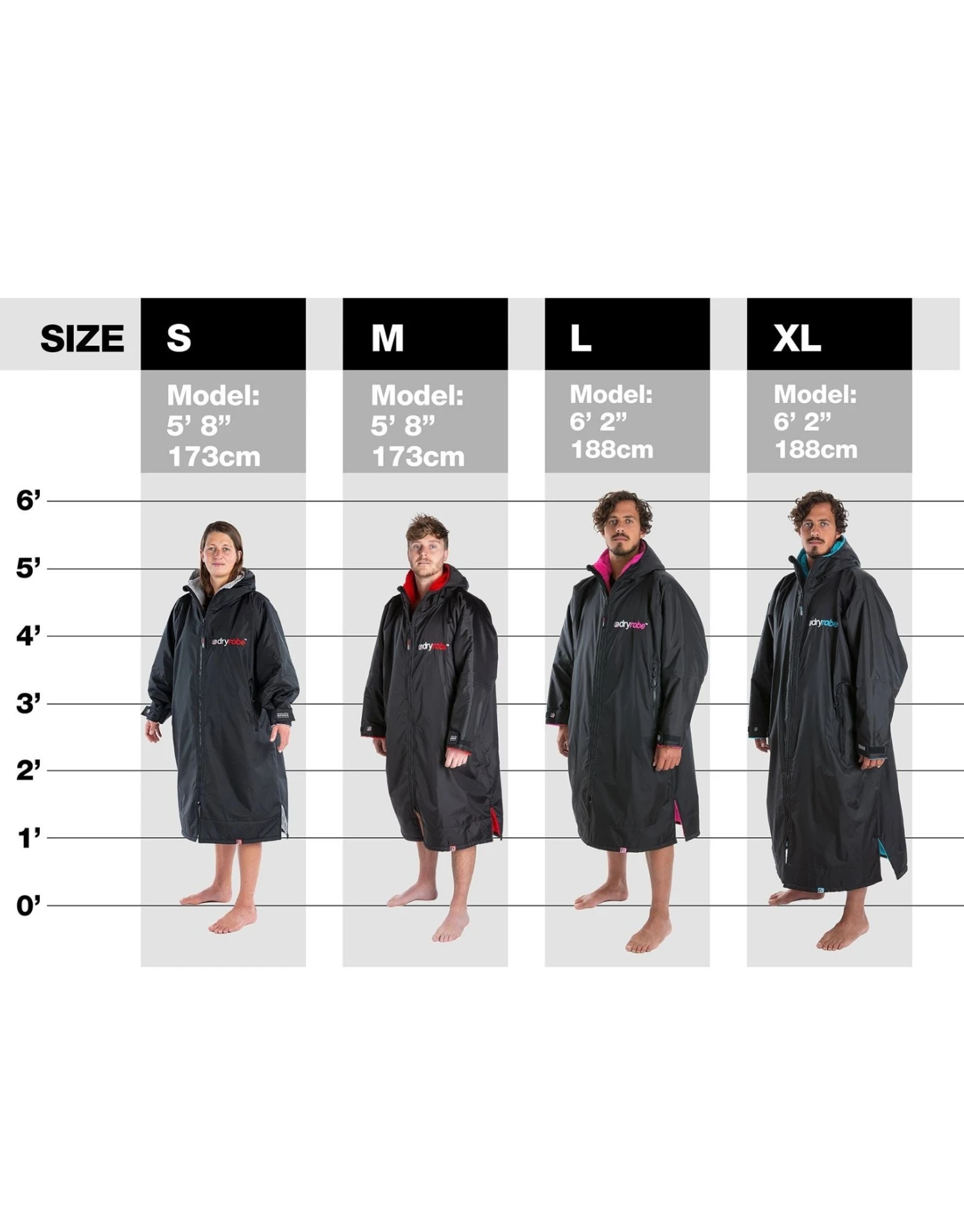 Advance Long Sleeve Adult Robe - Black/Pink 5 Advance Long Sleeve Adult Robe - Black/Pink - Image 5