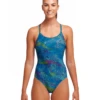 FUNKITA Wires Crossed Diamond Back Swimsuit