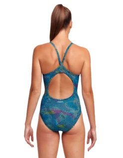 FUNKITA Wires Crossed Diamond Back Swimsuit -Swimming Equipment Store WIRESCROSSEDFUNKITALADIESSWIMSUIT 3 1