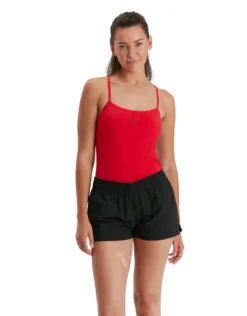 Speedo Womens Essential Watershort - Black -Swimming Equipment Store WomensEssentialWatershort Black 1