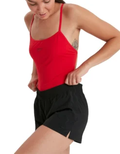 Speedo Womens Essential Watershort - Black -Swimming Equipment Store WomensEssentialWatershort Black 2