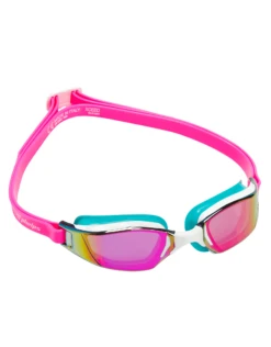 Xceed Titanium Mirrored Swim Goggle - Phelps -Swimming Equipment Store XCEEDPinkBlueWhite 2 503ad5a4 efc0 4409 8763 31559437c3a5