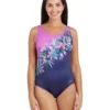 Zoggs Fanfare Scoopback Swimsuit