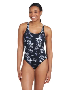 Zoggs Juliet Actionback Swimsuit - Black/White -Swimming Equipment Store Zoggs Juliet Actionback Swimsuit 5
