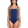 Zoggs Martinique Adjustable Classicback Swimsuit - Navy