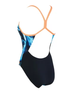 Zoggs Ocean Smoke Sprintback Swimsuit - Navy/Black -Swimming Equipment Store Zoggs Ocean Smoke Sprintback Swimsuit 3