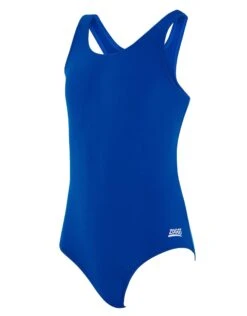 Zoggs Girls Cottesloe Sportsback Swimsuit - Royal -Swimming Equipment Store ZoggsGirlsCottesloeSportsbackSwimsuit Royal 5