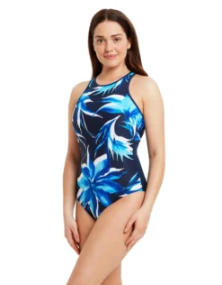 Zoggs Ocean Treasure Crossback Swimsuit -Swimming Equipment Store ZoggsOceanTreasureCrossbackSwimsuit 6