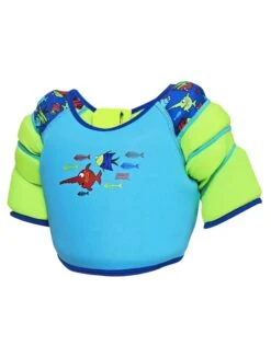 Zoggs Sea Saw Water Wings Vest - Green -Swimming Equipment Store ZoggsSeaSawWaterWingsVest 1