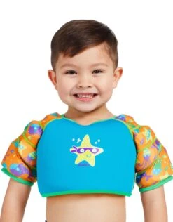 Zoggs Super Star Water Wings Swim Vest - Blue -Swimming Equipment Store ZoggsSuperStarWaterWingsVest 3