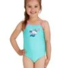Zoggs Tots Girls Mernicorn Classicback Swimsuit