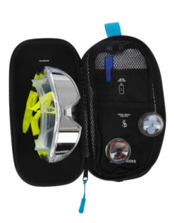 AQUA SPHERE XL Mask Case - Black/Blue