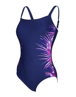 Zoggs Fanfare Print Adjustable Classicback Swimsuit -Swimming Equipment Store fanfareprintadjuclassback 1