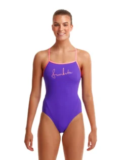 FUNKITA Purple Punch Single Strap Swimsuit