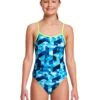 FUNKITA Girls Hidden Depths Single Strap Swimsuit