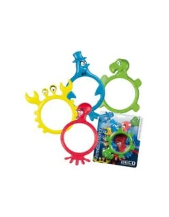 BeCo Monster Dive Rings 4 Pack