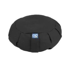 Fitness-Mad Pleated Round Zafu Cushion -Swimming Equipment Store yzafubw bk 1